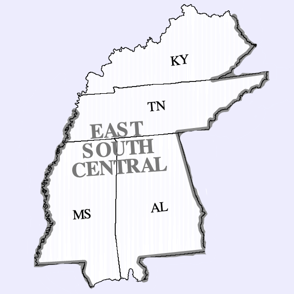 East South Central